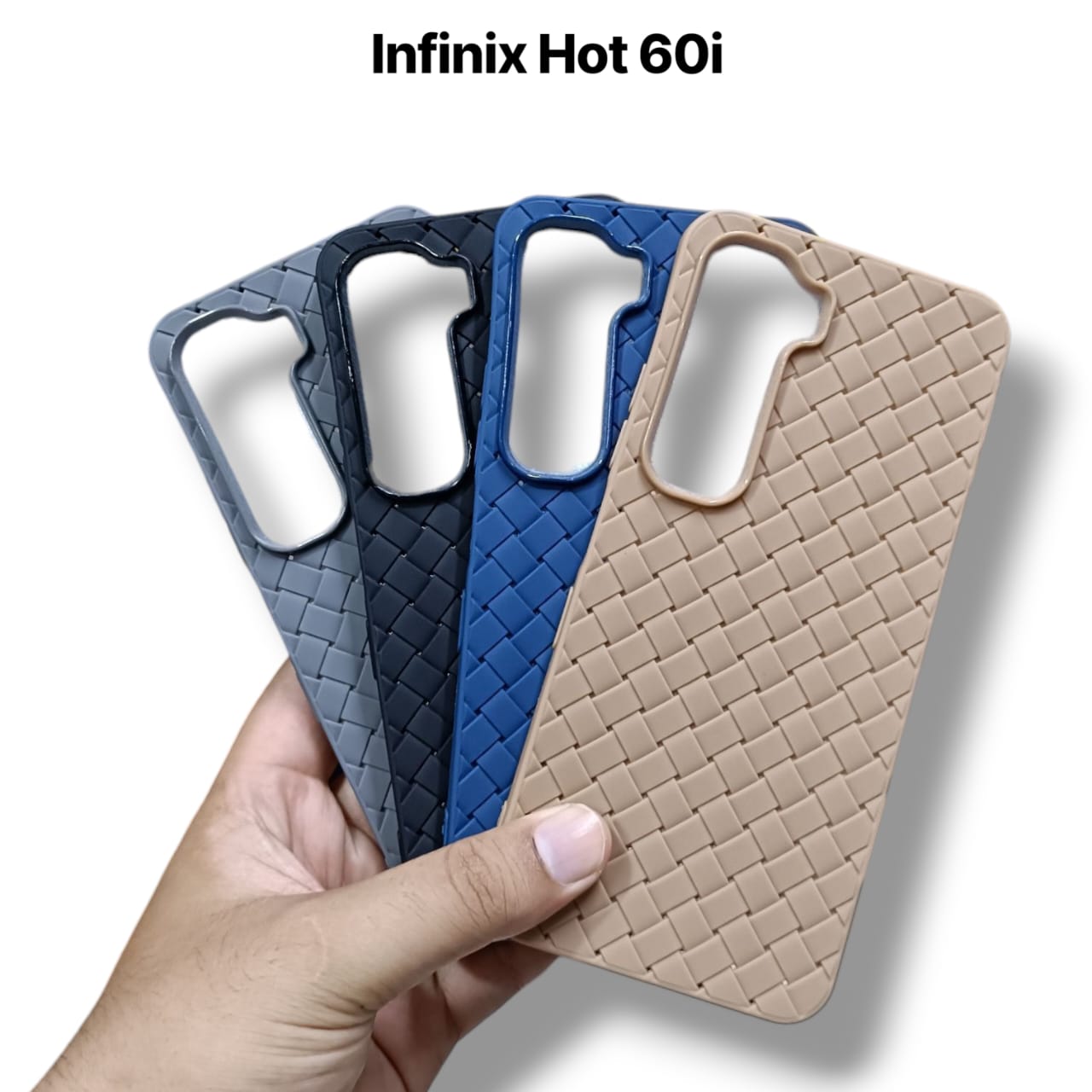 Infinix Hot 60 Pro — Leather Texture